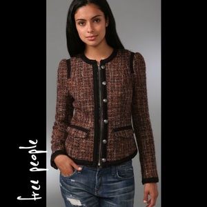 Free People Coco Tweed Jacket